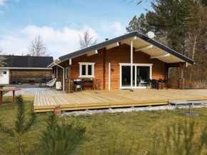 Warm Holiday Home in Jutland with Terrace in Sæby